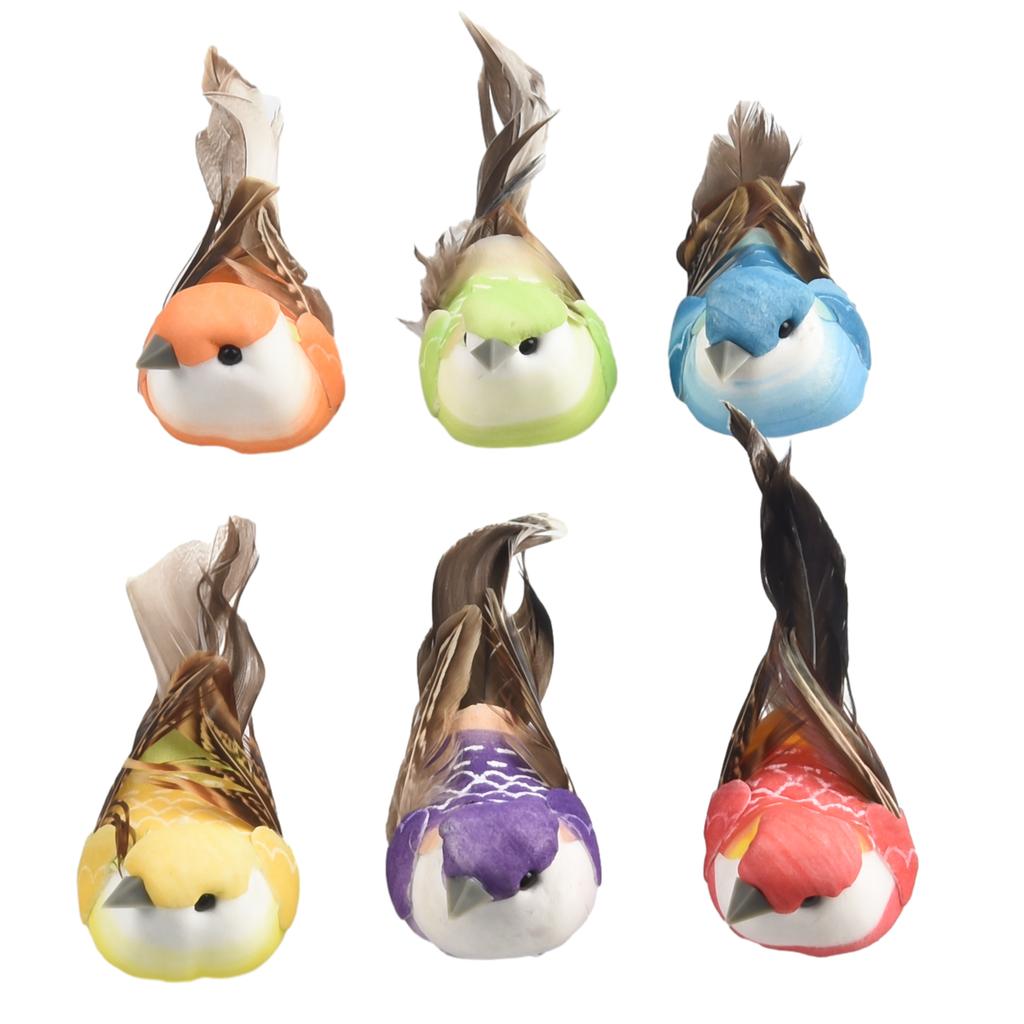 Fake Feather Bird Model Bird Model Life-Like Tree Decor