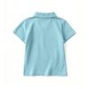 Girls' Collar Short Sleeve T-Shirt for Toddler Little Girls