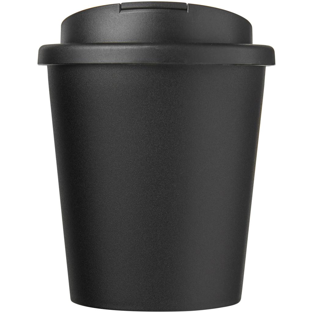 Americano Espresso 250 Ml Tumbler with Spill-proof Lid Solid Black