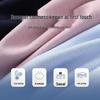 Langdeng Men's 2025 Summer Silk Blend Cooling Round Neck T-Shirt