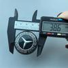 Samolepka na auto pro Mercedes Benz 3 piny ABS Znak na auto Přední horní mřížka Okraj kapoty Odznak na přední část kapoty pro Mercedes Benz Nová třída E/S