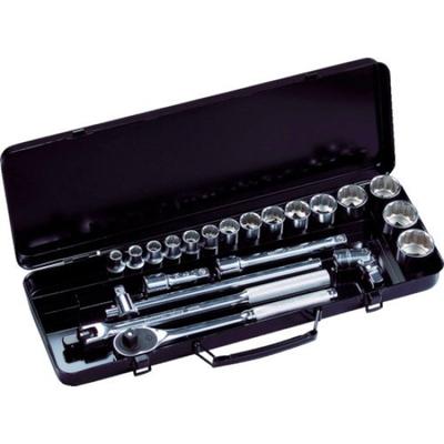 مجموعة مفاتيح سوكيت ومحركات Super Tool N415S، 15 قطعة 12.7 مم