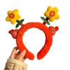 Mädchen Stirnband Chinesischer Stil Gesichtswasch-Haarband Reichtum Kinder Haarreif Kindergeschenke