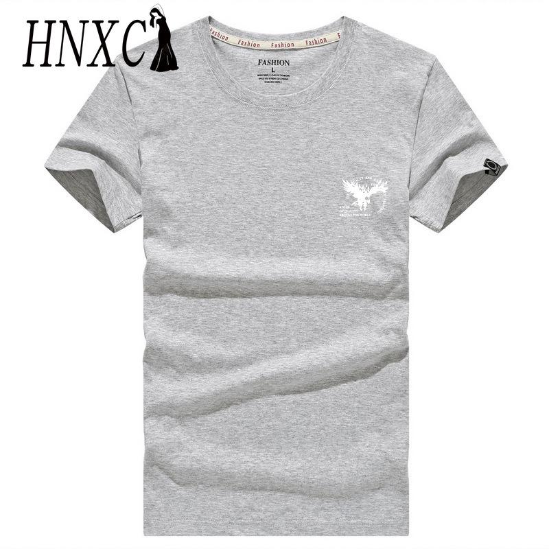 HNXC Tricou cu mânecă scurtă din bumbac Cămașă cu jumătate de mânecă largi la modă pentru bărbați Cămașă compasiune imprimată