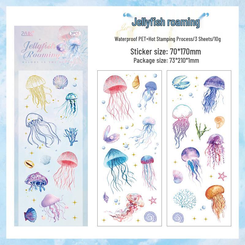 Inspiration Roaming Die-Cut PET Aufkleber - Premium Journal Aufkleber