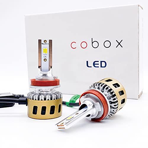 

cobox LED fog lamp H7 3 color switching 3000K/4600K/6000K Super bright 12000lm CREE XHP50 LED chip installed 3color