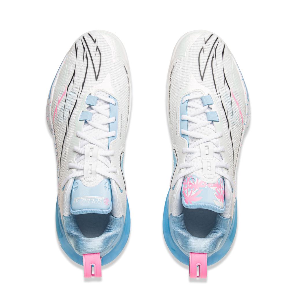 LiNing Flash 11 Basketball Shoes Men sneaker White ABAU053-73