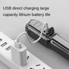 1/2pc Strong Light Zoom Flashlight, Outdoor Multifunctional Portable Household Small Flashlight, Telescopic Zoomable Lighting
