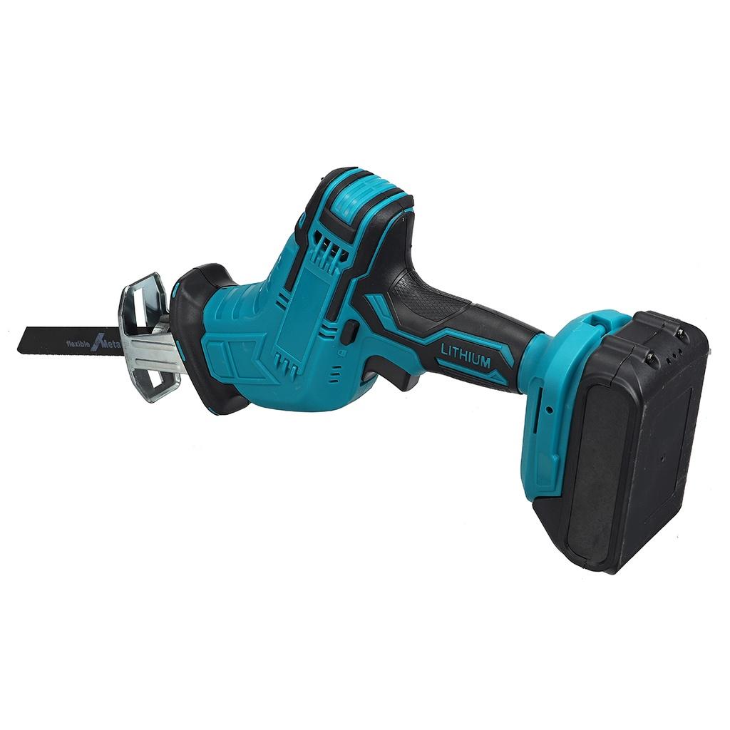 1500W Wood Metal Cutting Machine Power Tool for 18V Battery Blue Cordless Reciprocating Saw New Electric Saw