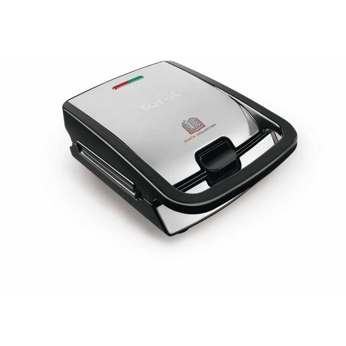 Waffle Iron - TEFAL - Sw854d16 - Non-stick Coating - Sandwich Function - 850 Watt
