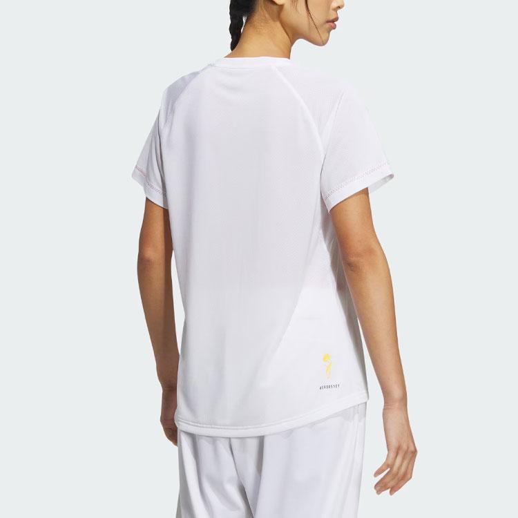Adidas Club Tennis Tee Olympic Series Women Tops White IV7583