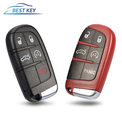 BEST KEY 4+1 5 Buttons Remote Car Key Shell Case Keyless Smart Case For Dodge Dart Charger Challenger For Chrysler 300 For Jeep