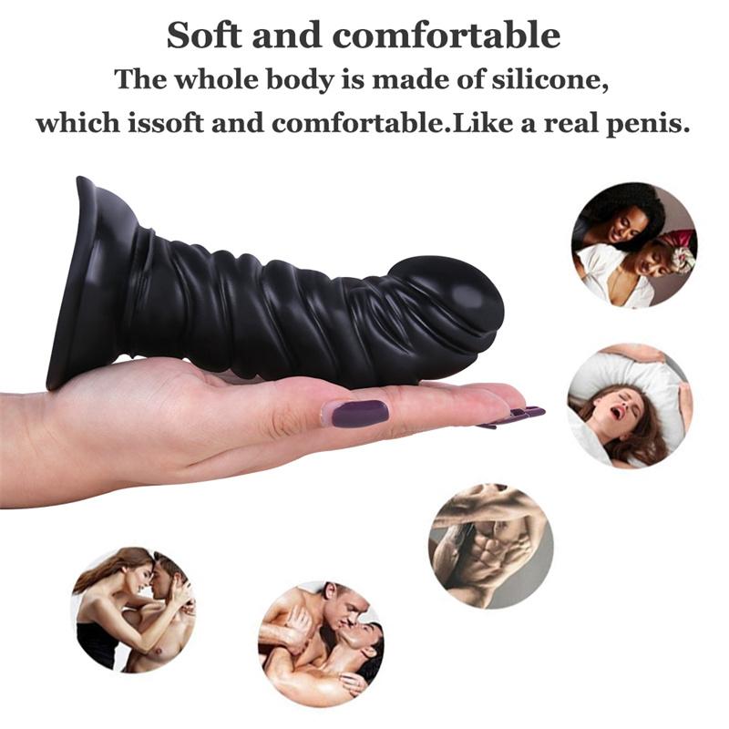 Detachable Wearable Penis Anal Plugs Simulation Silicone Mini Alternative Sex Toys Wear