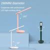 TB-88SWK Dimmable Touch LED Desk Lamp with Wireless Phone Charger,USB Powered Study Light