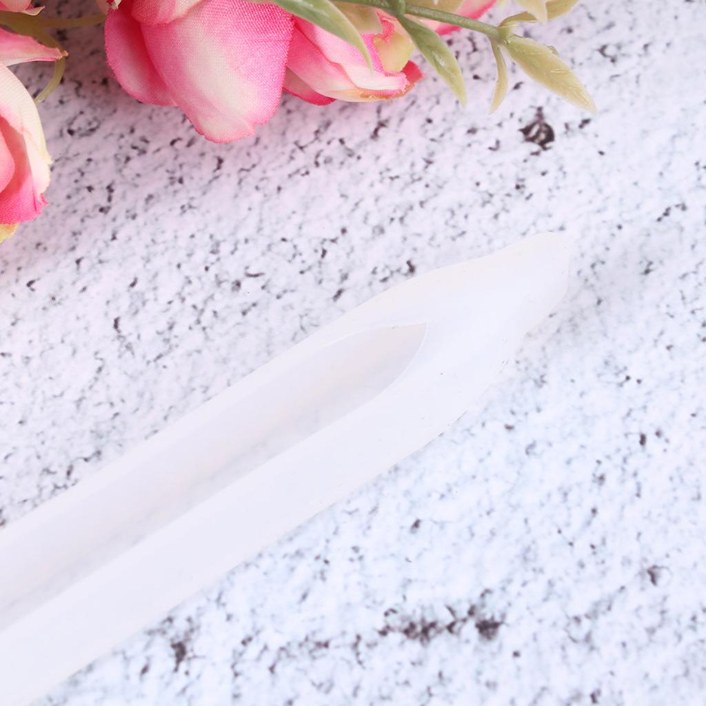 1pc Resin Ballpoint Pen Mold Silicone Durable Reusable Creative Design Smooth Flexible For Home Store Jewelry Craft