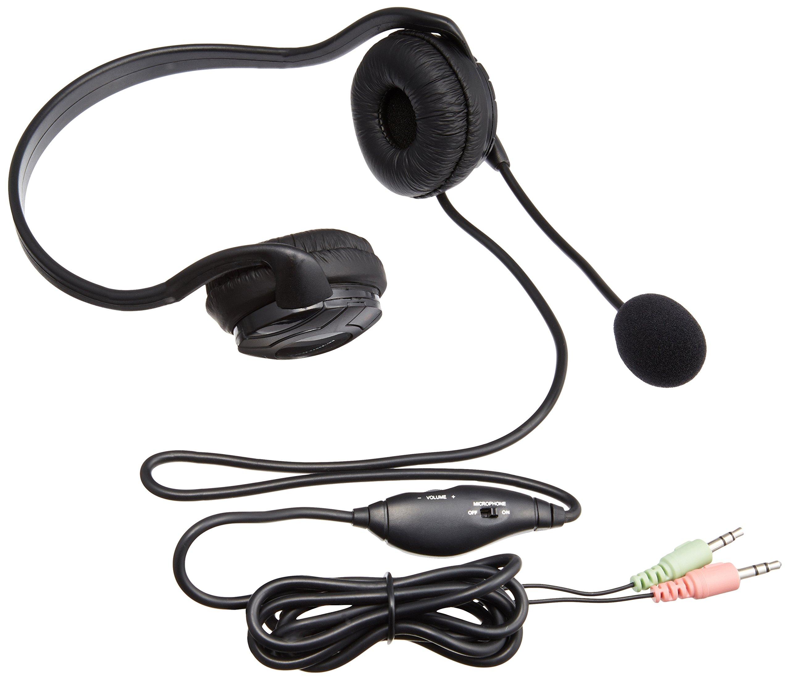 

Buffalo BUFFALO Binaural Neckband Headset Black BSHSN02BK чёрный