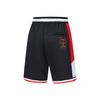 Li-Ning Wade Hall Of Fame Series Basketball Game Pants With Drawstring Breathable Mid-Waist Slim-Fit Unisex Bottoms Black AAPT733-1