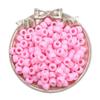 1900Pcs Acrylic Beads Colorful Bucket Beads for DIY Bracelet Fashion Jewelry Making