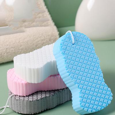 1 Stück 3D Magischer Schwamm Badeschwamm für Kinder Körperpeeling Entfernung abgestorbener Haut Peeling-Massagegerät Reinigungsbadbürste Peeling