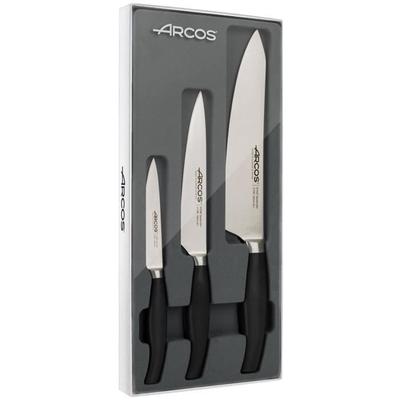 Knife Set - ARCOS - Clara - 3 Knives (100, 150, 200 Mm) - Stainless Steel - Polypropylene