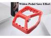 RACEWORK Nylon Brede Platform Fietspedalen voor Mountain- & Racefietsen