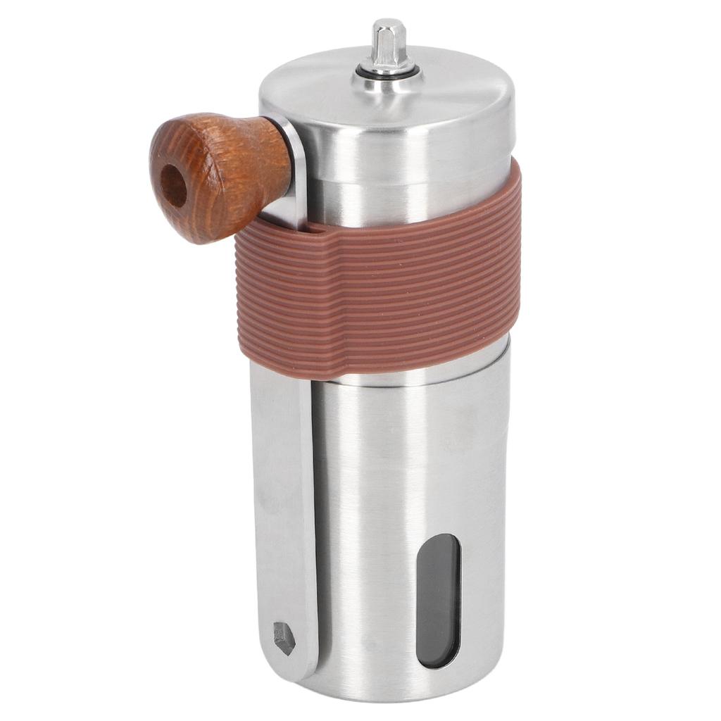 Portable Manual Coffee Grinder Stainless Steel Manual Ceramic Burr Mini Coffee Bean Grinder for