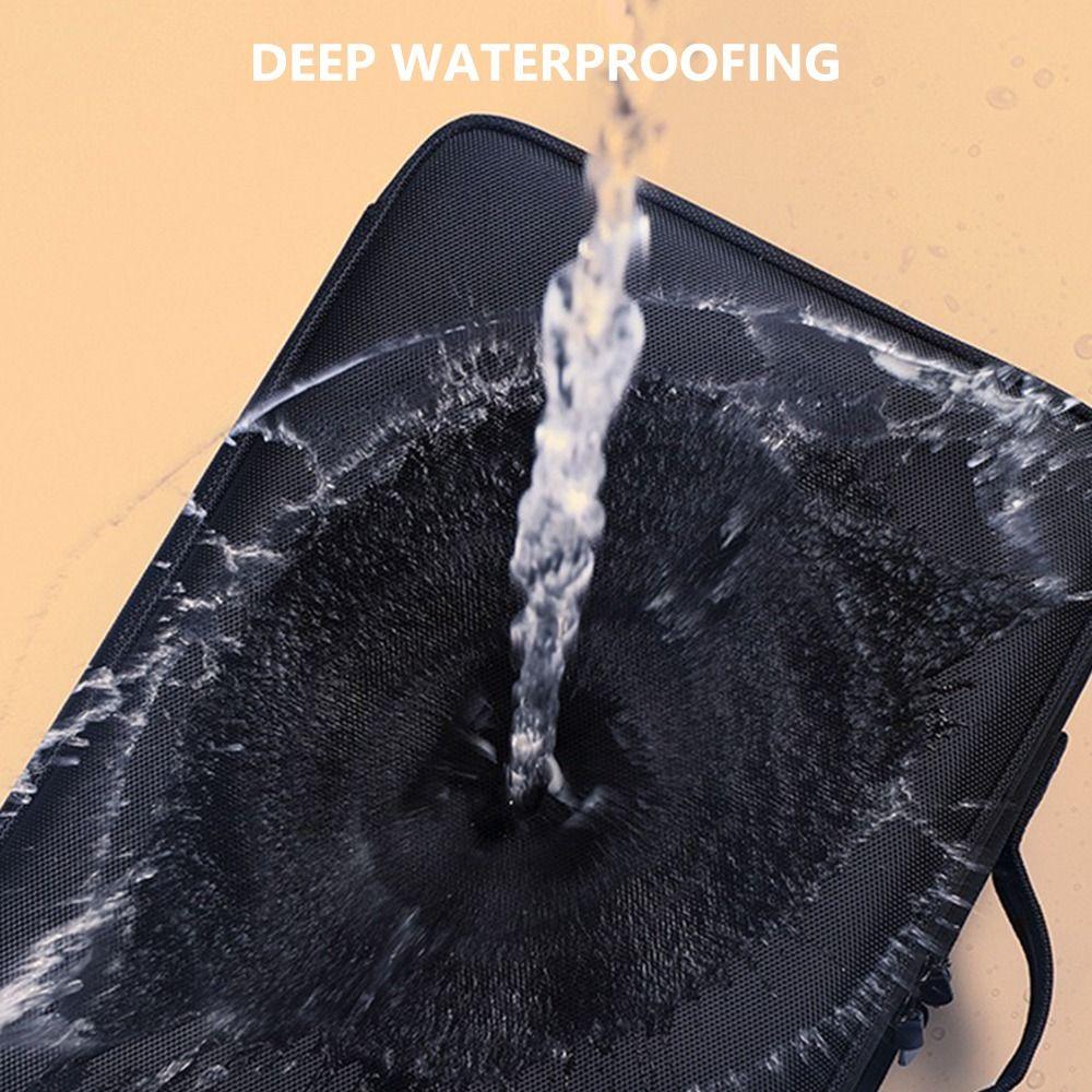 Professional Electrician Storage Bag with Pocket Oxford Cosmetic Case Makeup Storage Box  Women