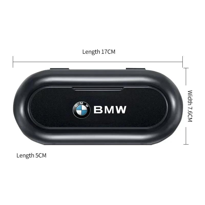 Automobilio saulės skydelio akinių laikymo dėžutės laikiklis ir organizatoriaus priedai BMW E36 E46 E53 E90 E60 E61 E93 E87 X1 X3 X5 X6 F30 F20