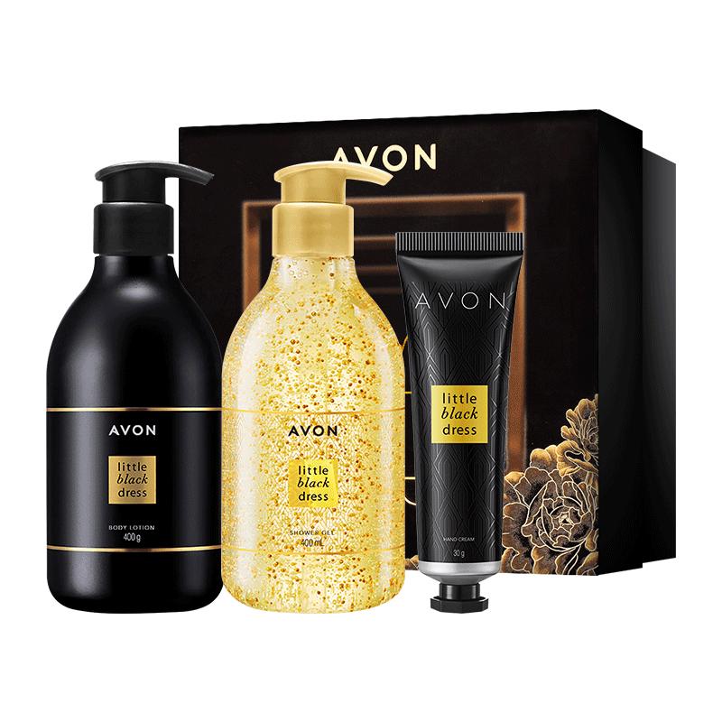 

Подарочный набор для ухода за телом AVON Little Black Dress