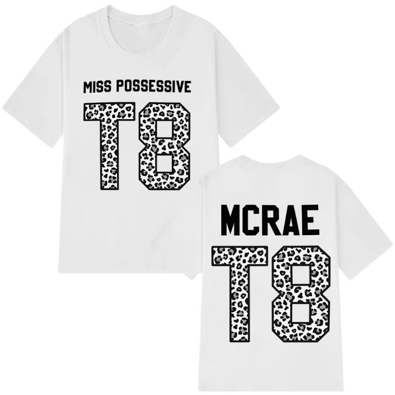 Tate Leopard Graphic Print O-Neck Tee Shirt Men Women Cotton Short Sleeve T-shirts Unisex Hip Hop Summer Tops