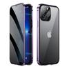 Funda de Privacidad Magnética Anti-Peep con Hebilla de Doble Cara para IPhone 17 Pro Max 16 15 14 13 12 Pro Max 12 Fundas a Prueba de Golpes de Cobertura Total 360