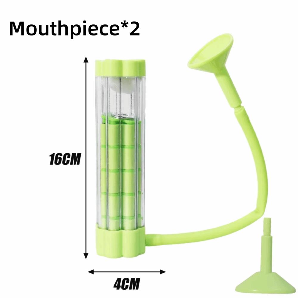 

Compact Lung Fitness Trainer Portable Breathing Exercise Device Deep Breathing Equipment Home Gym зелений