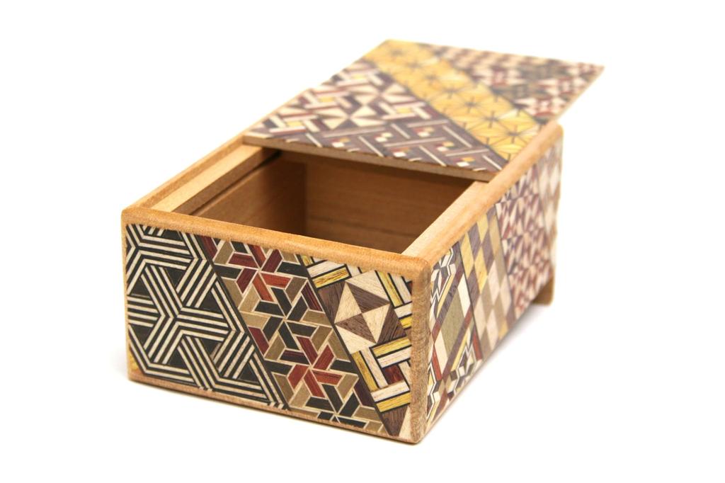 Hakone Marquetry Secret Box Japanese Puzzle Box 7 Steps 7-Step