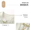 Summer Wear for Middle-Aged and Elderly Mothers: New Chinese Style Embroidered Shirt