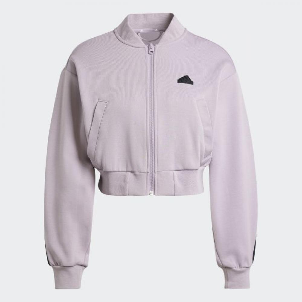 Adidas New Performance Future Icon 3 Stripes Bomber Track Top Is3652