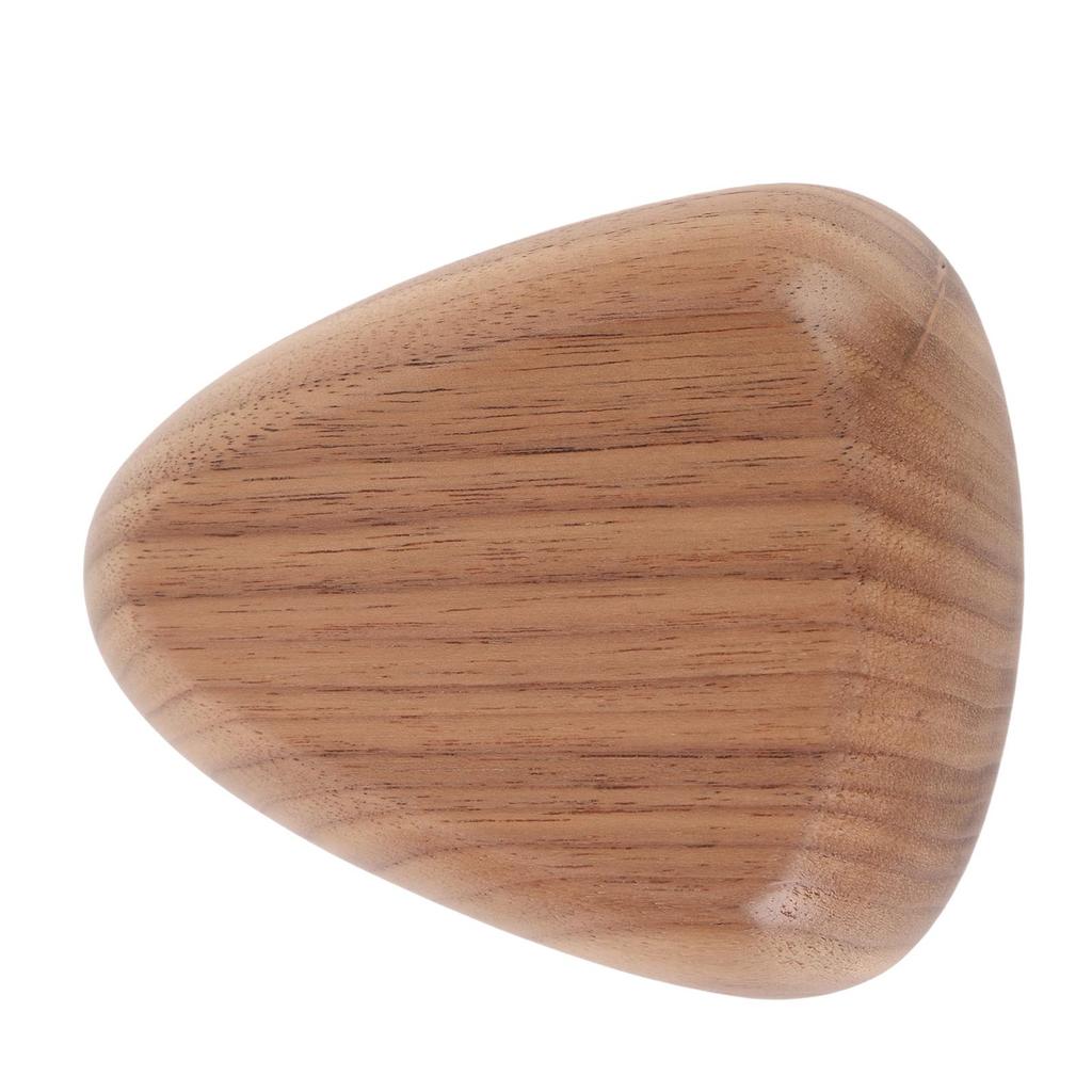 Coffee Bean Weighing Bowl Walnut Wood Anti Slip Bottom Coffee Dosing Tray for Home Cafe