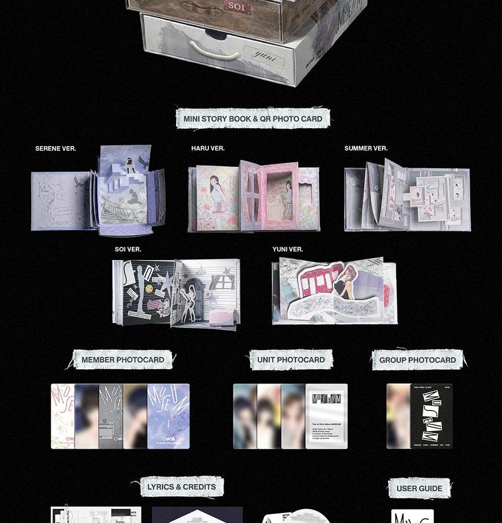 OWIS [MUSEUM] 1st Mini Album (Missing Piece Ver.)