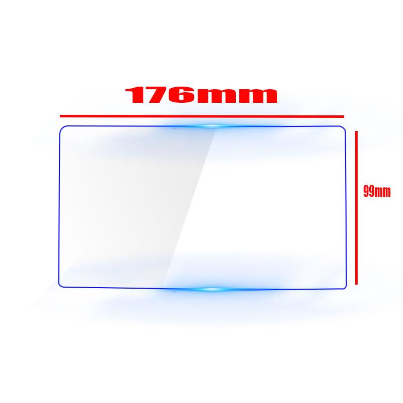 Auto Gehärtetes Glas Displayschutzfolie Aufkleber GPS LCD Schutz Für KIA RIO KX3 K2 K3 KX5 K5 Sorento Sportage Optima Fort