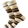 Striped multicolor street skateboarding funny socks for men and women