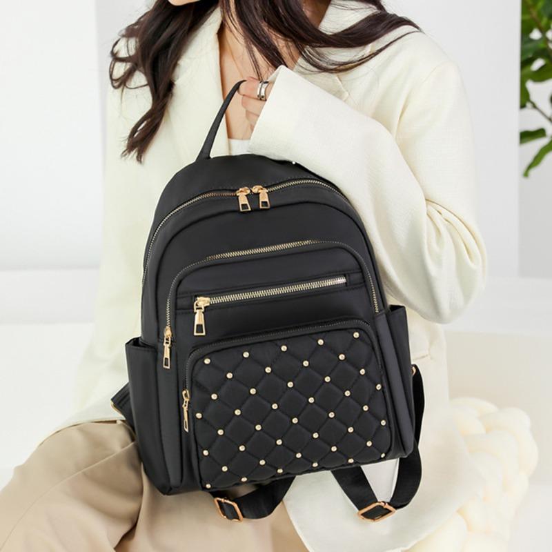 Fashion Bagpack Women High Quality Nylon Backpacks Female Big Travel Back Bag Large School Bags for Teenage Girls Shoulder Bag