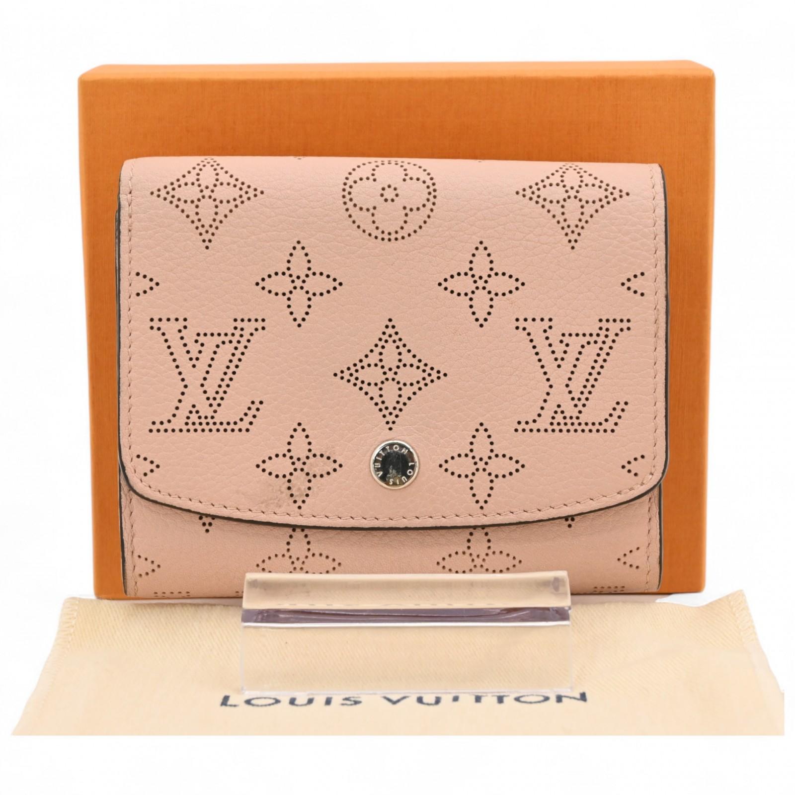 

Auth LOUIS VUITTON Mahina Iris Compact Bifold Wallet Leather Women’s lv6927fe