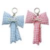 Stylish Bowknot Key Pendant Accessory Phone Charm Keychain Keyring for Women
