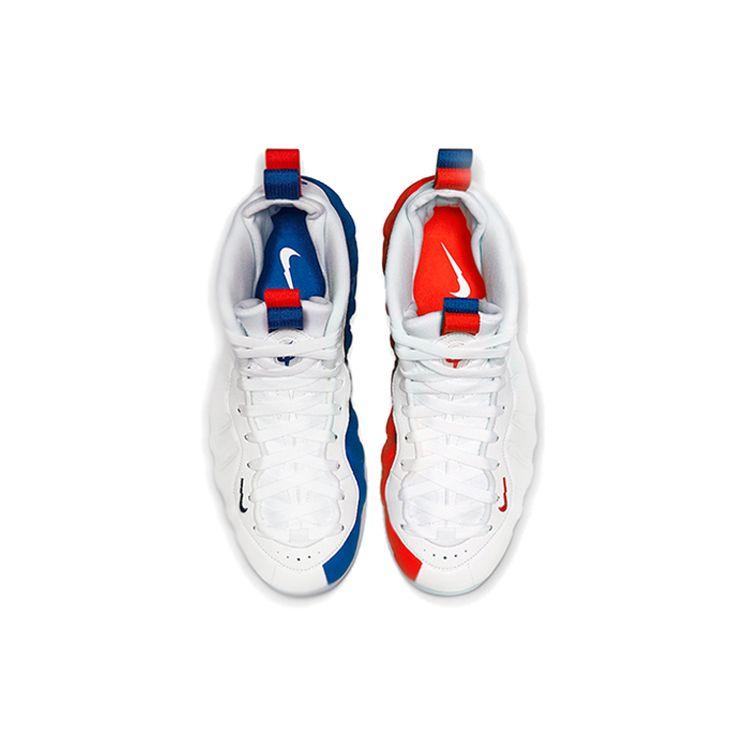 Nike Air Foamposite One USA Women Sneakers White White-Game-Royal-Habanero-Red AA3963-102