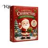 Characters Advent Calendar 2026 Christmas Calendar, 24-Day Countdown Food Theme Ornament Set, 2D Acrylic Hanging Decor for Tree, Holiday Gift