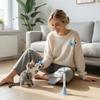 Long Rod Electric Cat Toy Steel Wire Self-entertaining Toy Funny Automatic Cat Teaser  Home Use
