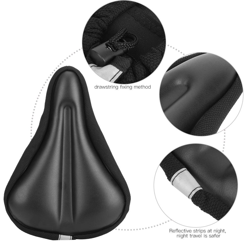 

Mountain Bike Saddle Comfortable Waterproof Road Folding Bicycle Seat Replacement Accessory