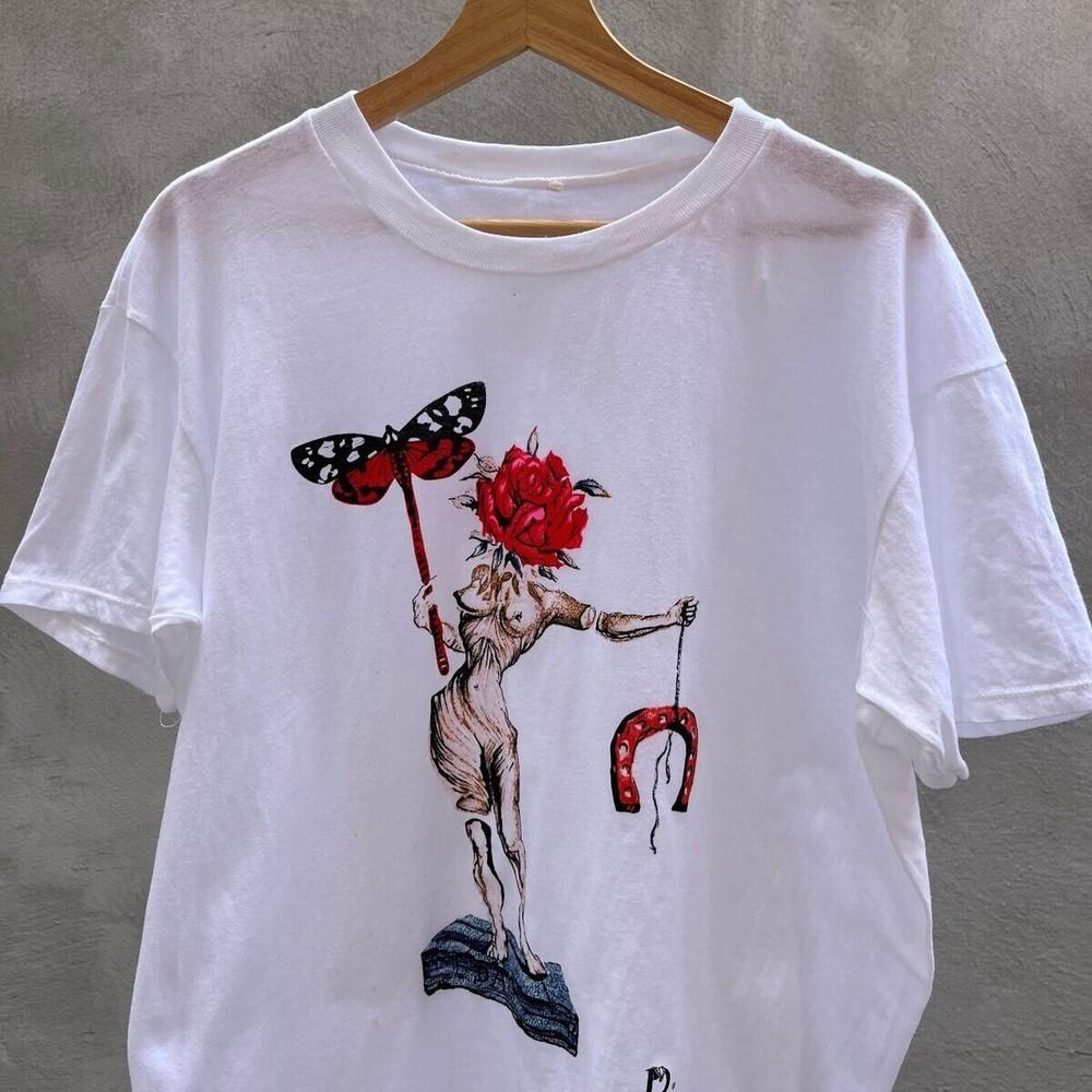 

New Salvador Dali Woman with a Head of Roses Shirt Unisex Concert S to 5XL DO169 Unisex T-Shirt XXXXL