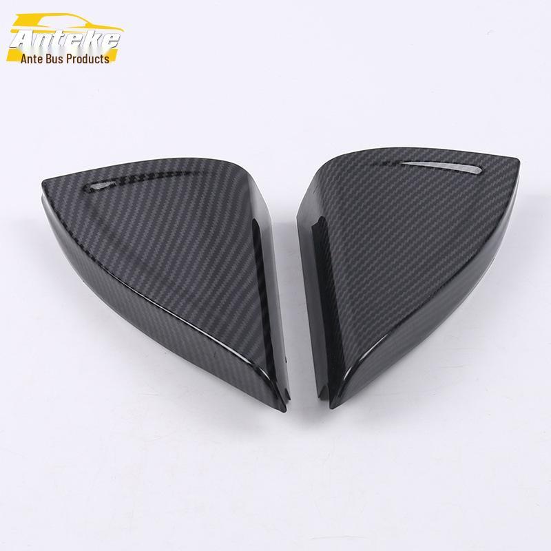 Komic Car Interior Triangle Trim Sticker for 18 Models - Electroplated Finish