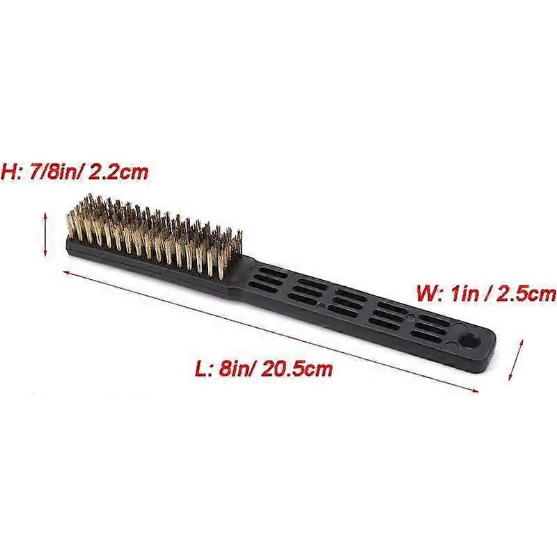 (2-Pack) Bowling Shoe Brushes, Bowling Accessories, Remove Dust Grit Improve The Slide of The Shoe (2)