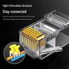 BIAZE Cat5 RJ45 Gold-Plated Ethernet Connectors (100-Pack)